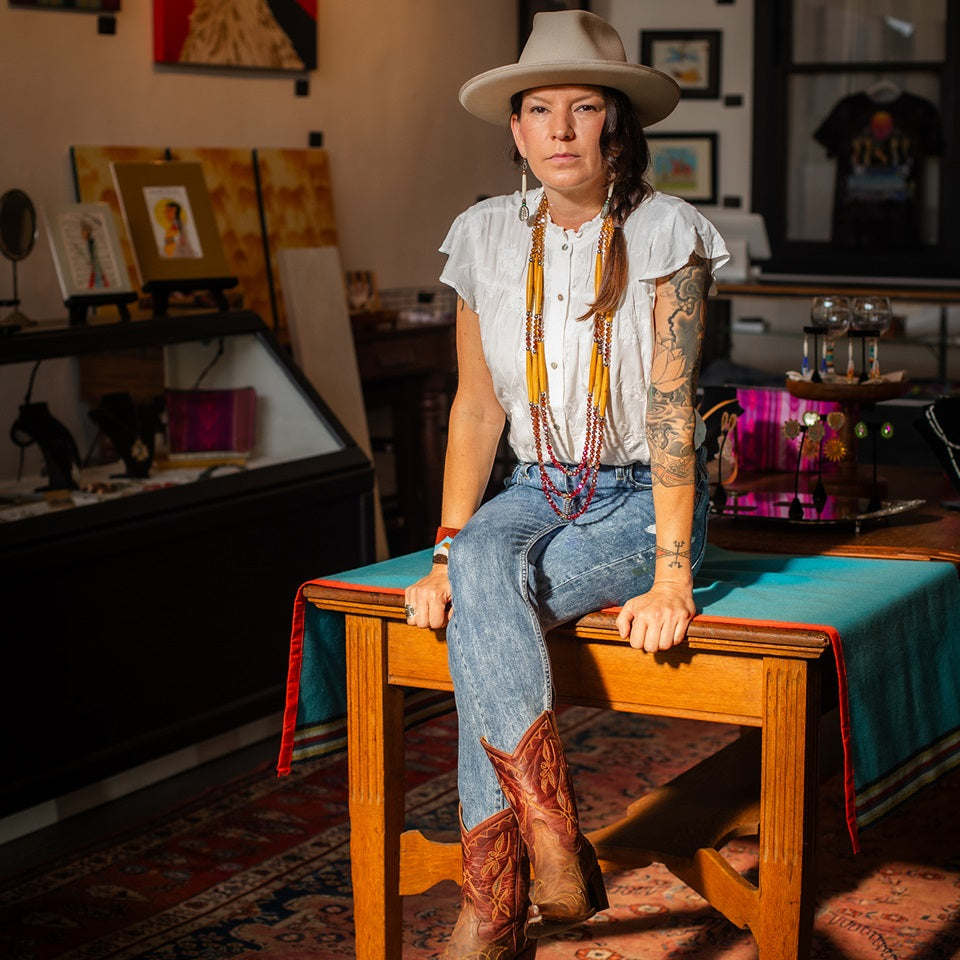 Native American artist Addie Roanhorse 