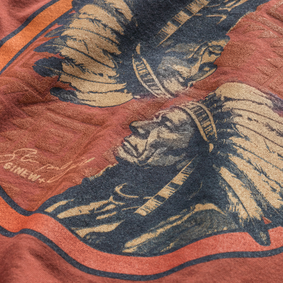 Made in USA Native American Indigenous artist designed Sitting Bull T-shirt
