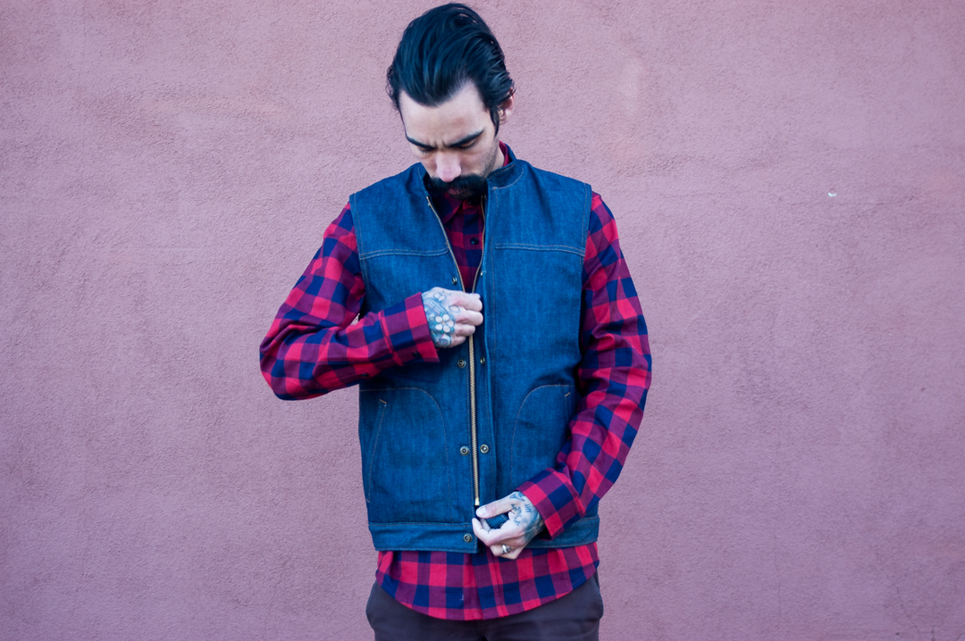DESERT AND DENIM VEST
