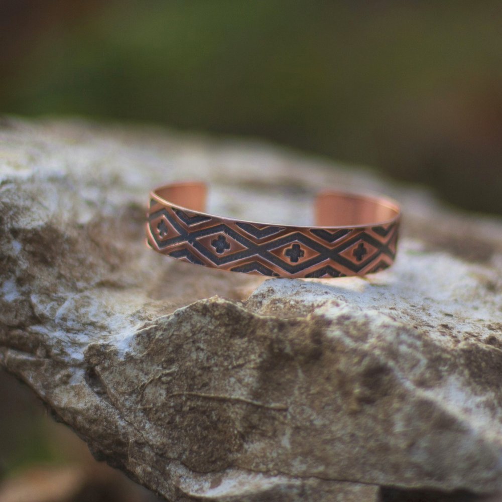Wave earrings Native American made