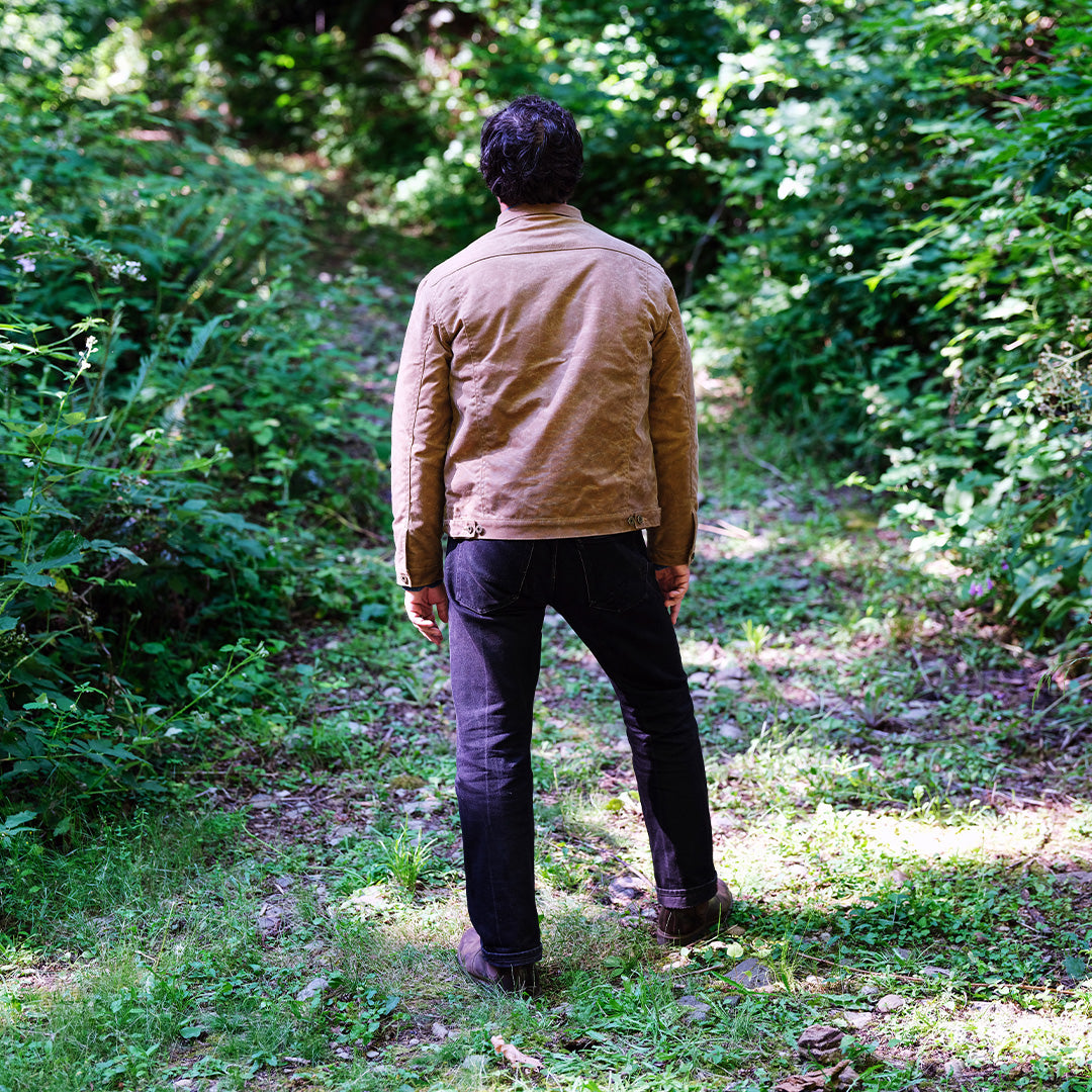 Milton Rider Coat Brush Brown / Harding Red
